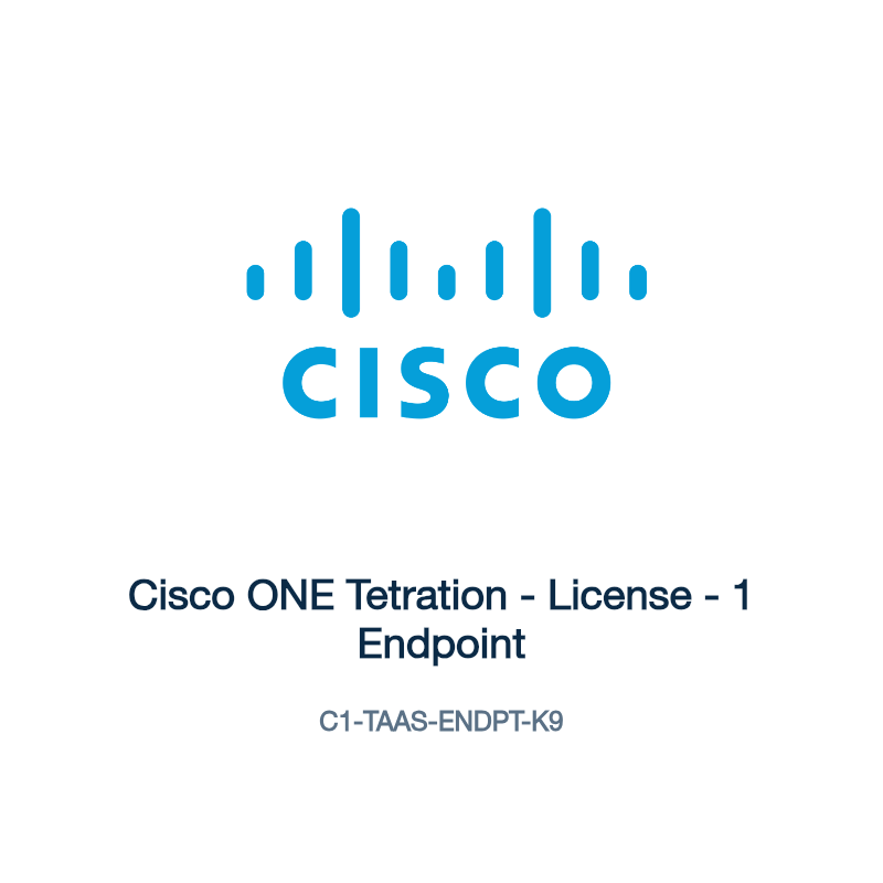 C1-TAAS-ENDPT-K9: Cisco ONE Tetration