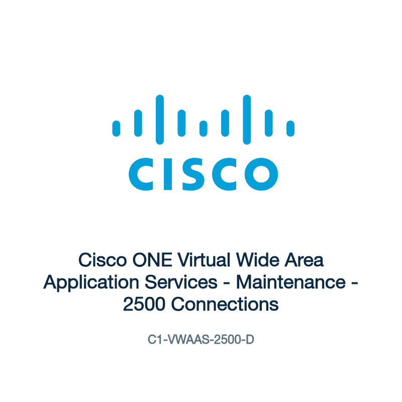 C1-VWAAS-2500-D: Cisco ONE Virtual Wide Area Application Services