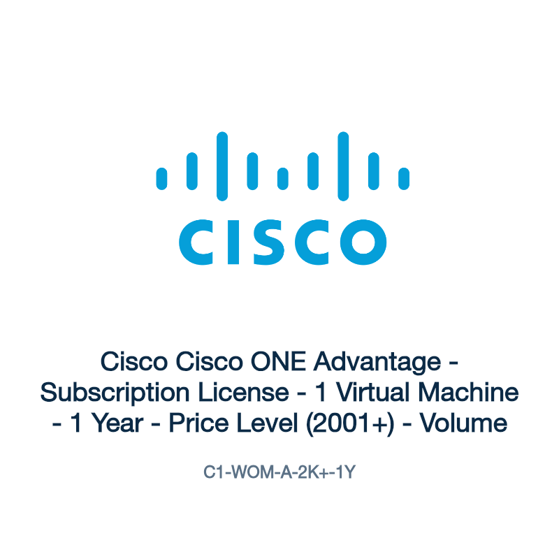 C1-WOM-A-2K+-1Y: Cisco Cisco ONE Advantage