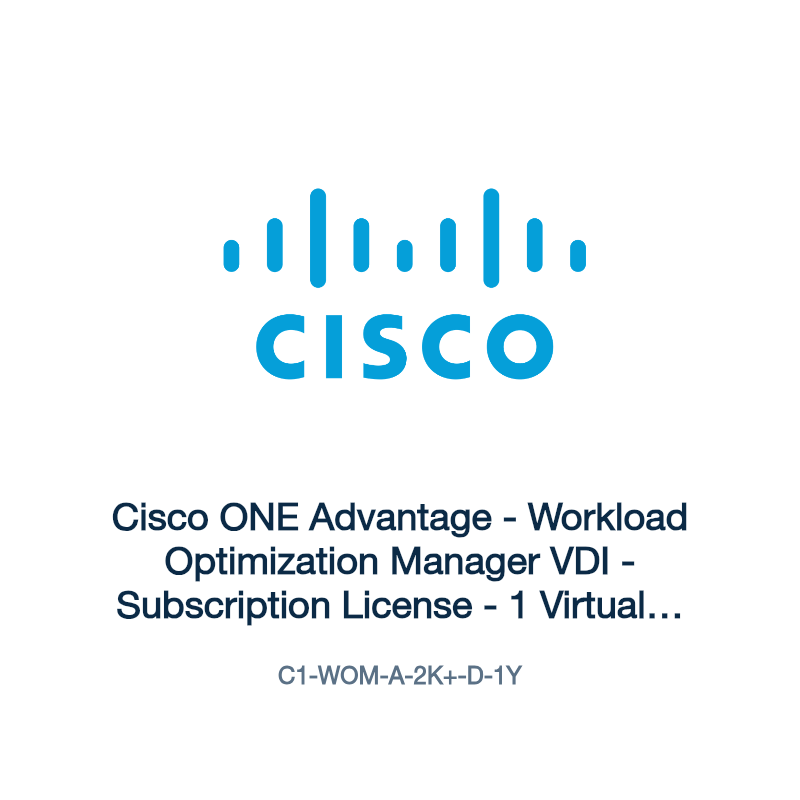 C1-WOM-A-2K+-D-1Y: Cisco ONE Advantage