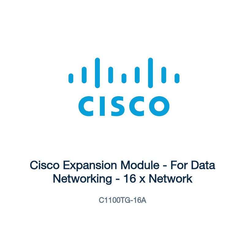 C1100TG-16A: Cisco Expansion Module