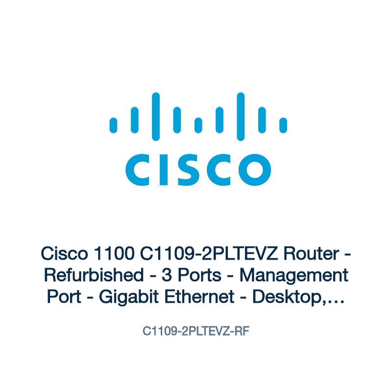C1109-2PLTEVZ-RF: Cisco 1100 C1109-2PLTEVZ Router