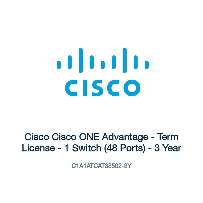 C1A1ATCAT38502-3Y: Cisco Cisco ONE Advantage