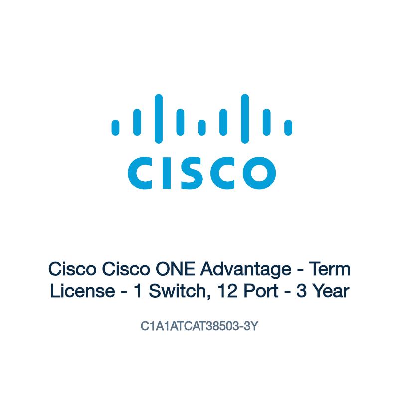 C1A1ATCAT38503-3Y: Cisco Cisco ONE Advantage