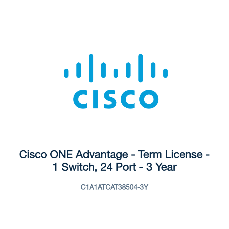 C1A1ATCAT38504-3Y: Cisco ONE Advantage