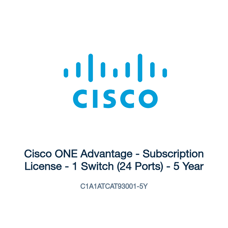 C1A1ATCAT93001-5Y: Cisco ONE Advantage