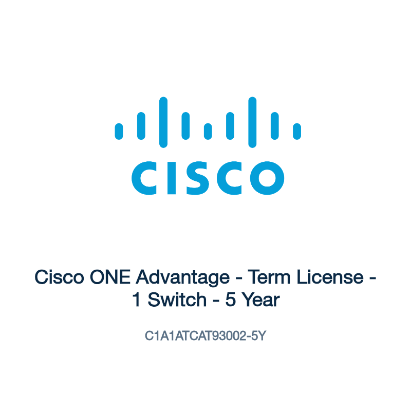 C1A1ATCAT93002-5Y: Cisco ONE Advantage
