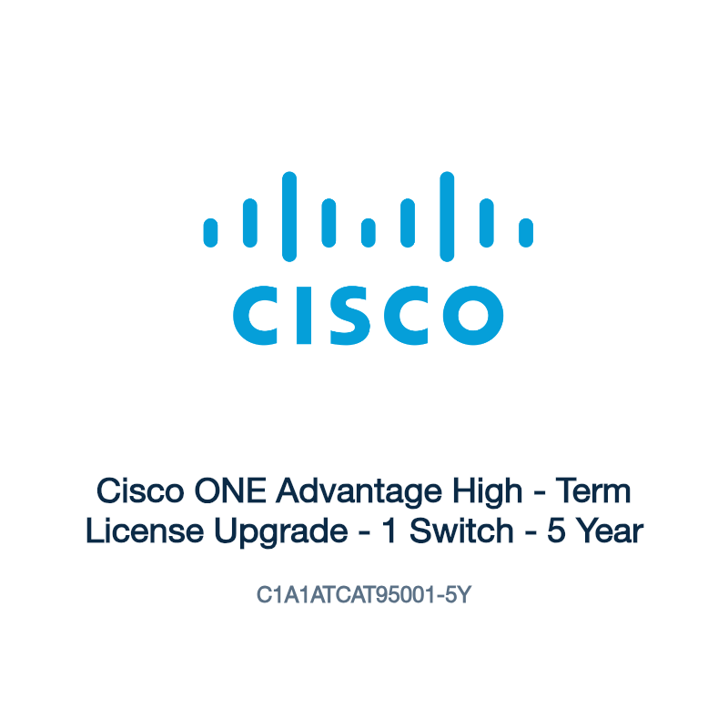 C1A1ATCAT95001-5Y: Cisco ONE Advantage High