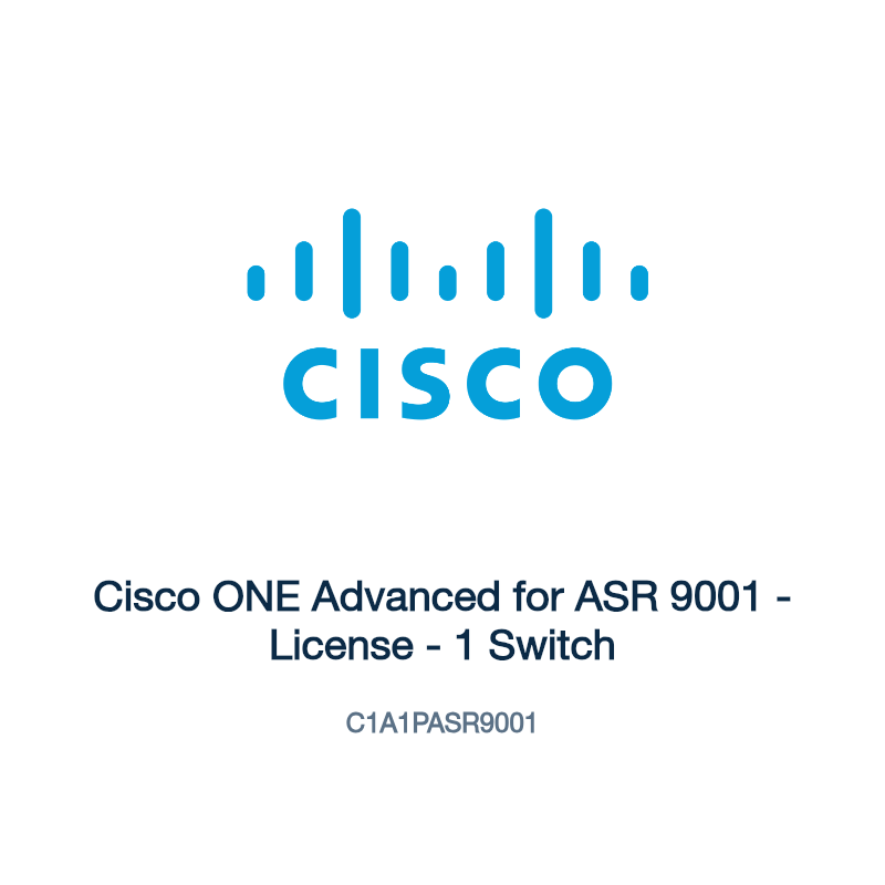 C1A1PASR9001: Cisco ONE Advanced for ASR 9001