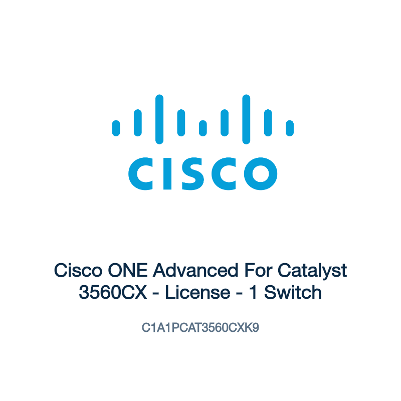 C1A1PCAT3560CXK9: Cisco ONE Advanced For Catalyst 3560CX