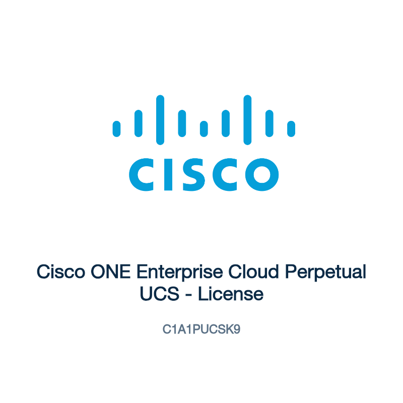 C1A1PUCSK9: Cisco ONE Enterprise Cloud Perpetual UCS