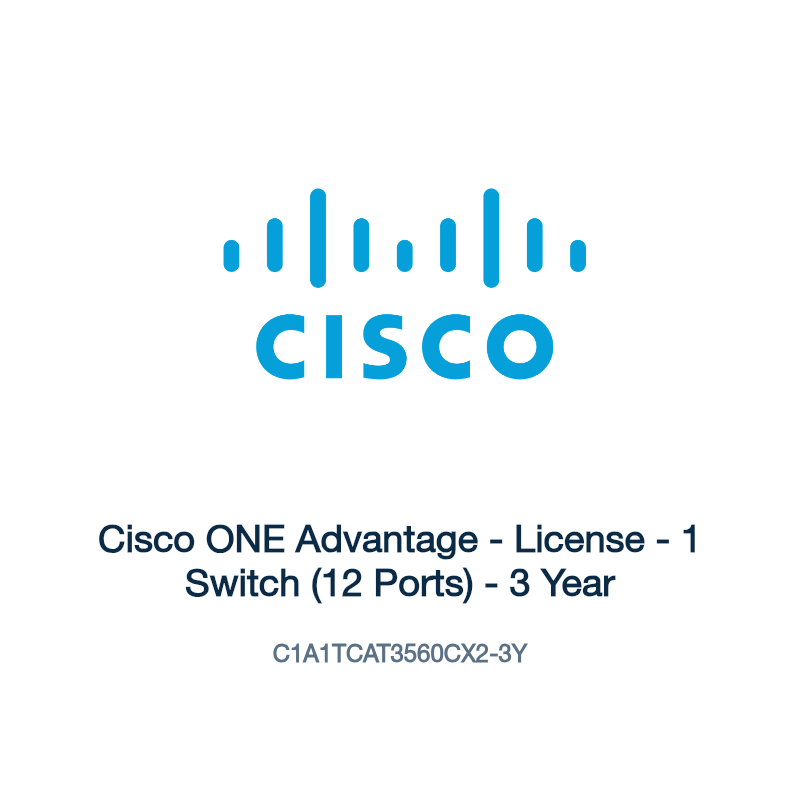 C1A1TCAT3560CX2-3Y: Cisco ONE Advantage