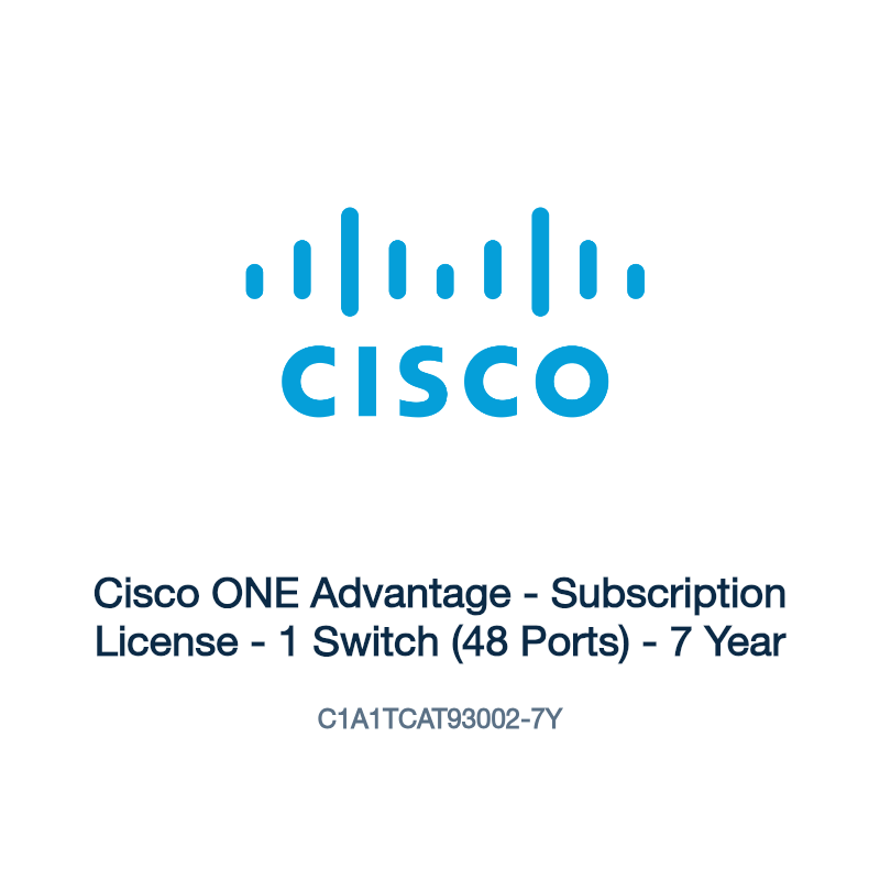 C1A1TCAT93002-7Y: Cisco ONE Advantage