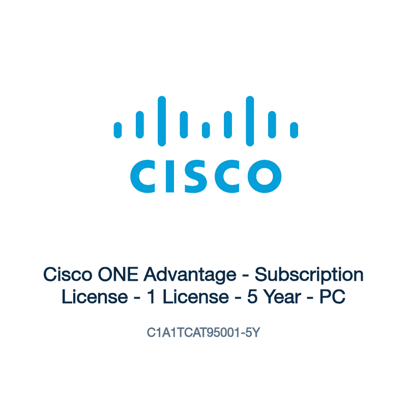 C1A1TCAT95001-5Y: Cisco ONE Advantage