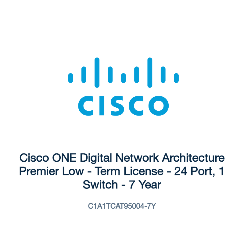 C1A1TCAT95004-7Y: Cisco ONE Digital Network Architecture Premier Low