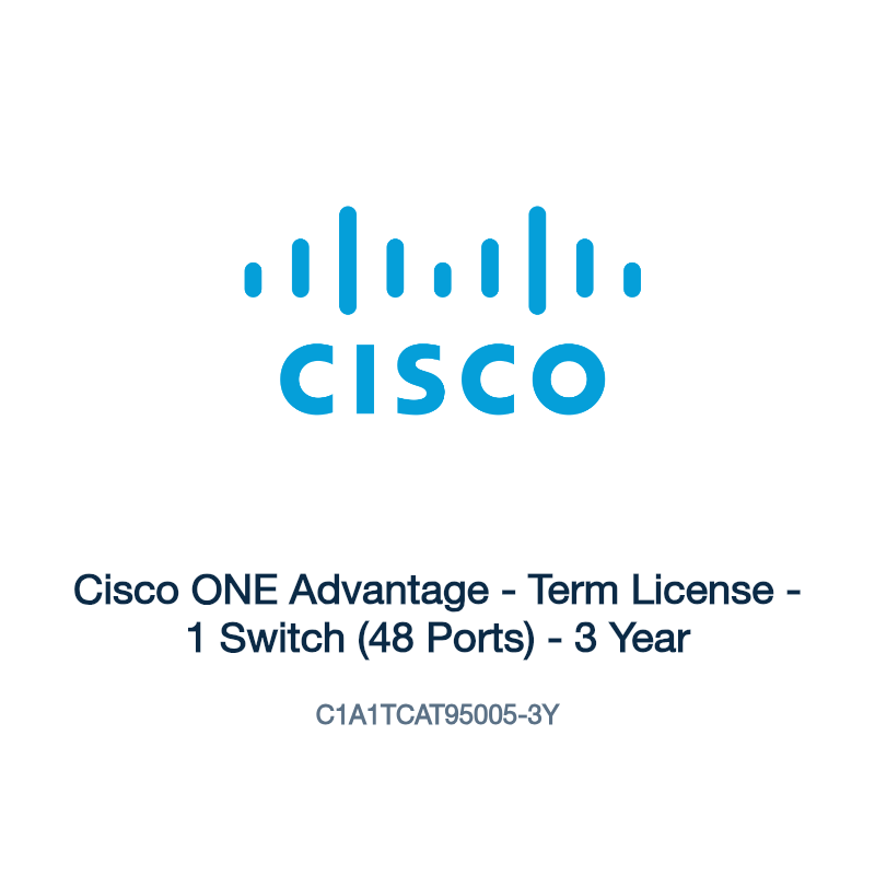 C1A1TCAT95005-3Y: Cisco ONE Advantage