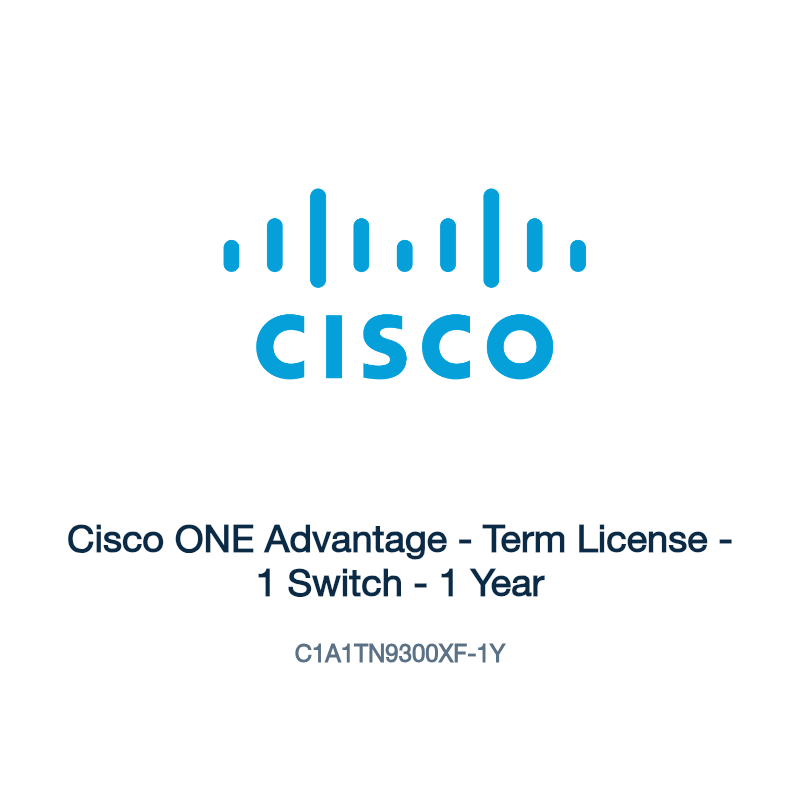 C1A1TN9300XF-1Y: Cisco ONE Advantage