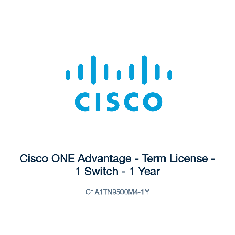 C1A1TN9500M4-1Y: Cisco ONE Advantage