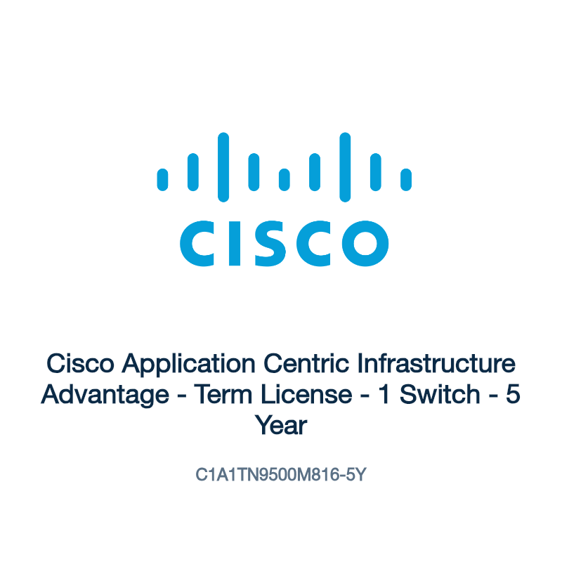 C1A1TN9500M816-5Y: Cisco Application Centric Infrastructure Advantage