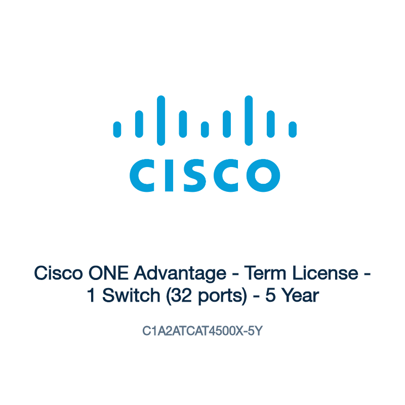 C1A2ATCAT4500X-5Y: Cisco ONE Advantage