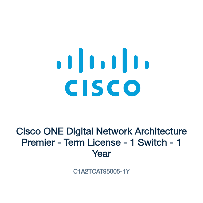 C1A2TCAT95005-1Y: Cisco ONE Digital Network Architecture Premier
