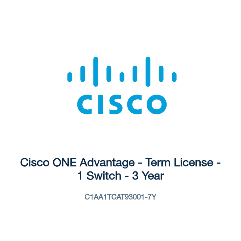 C1AA1TCAT93001-7Y: Cisco ONE Advantage