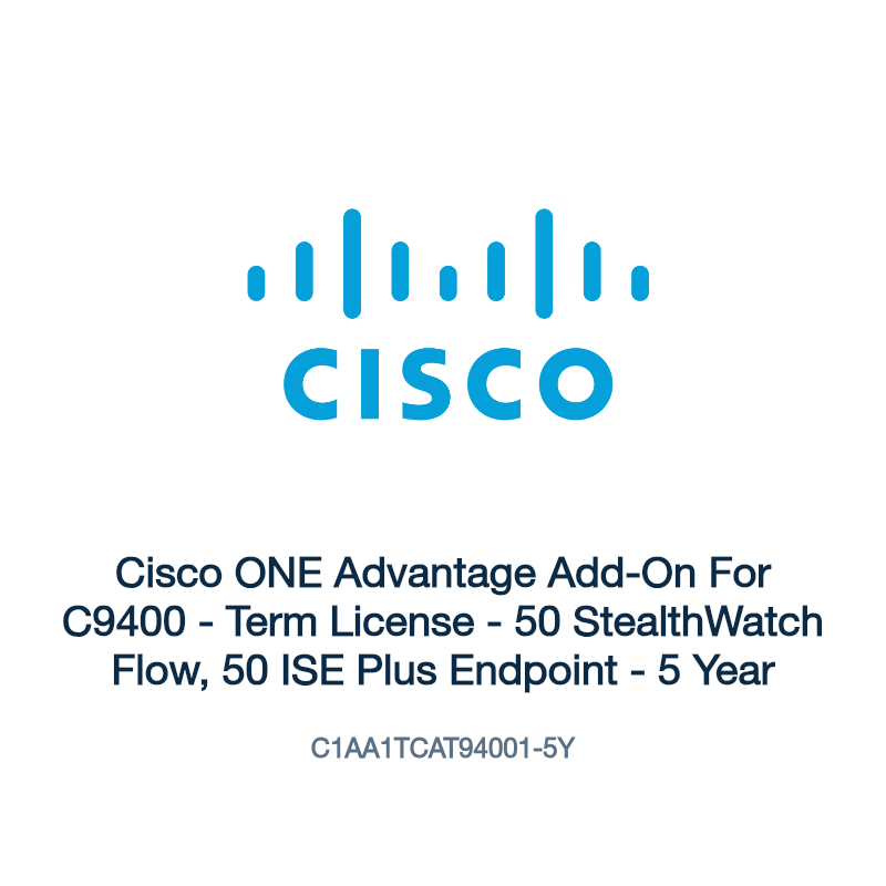 C1AA1TCAT94001-5Y: Cisco ONE Advantage Add-On For C9400