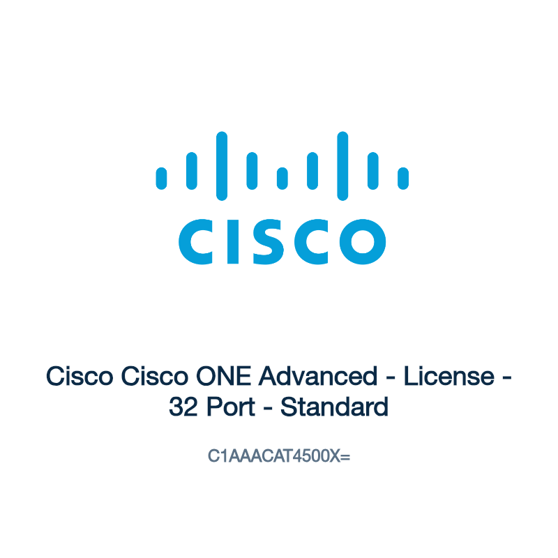 C1AAACAT4500X=: Cisco Cisco ONE Advanced