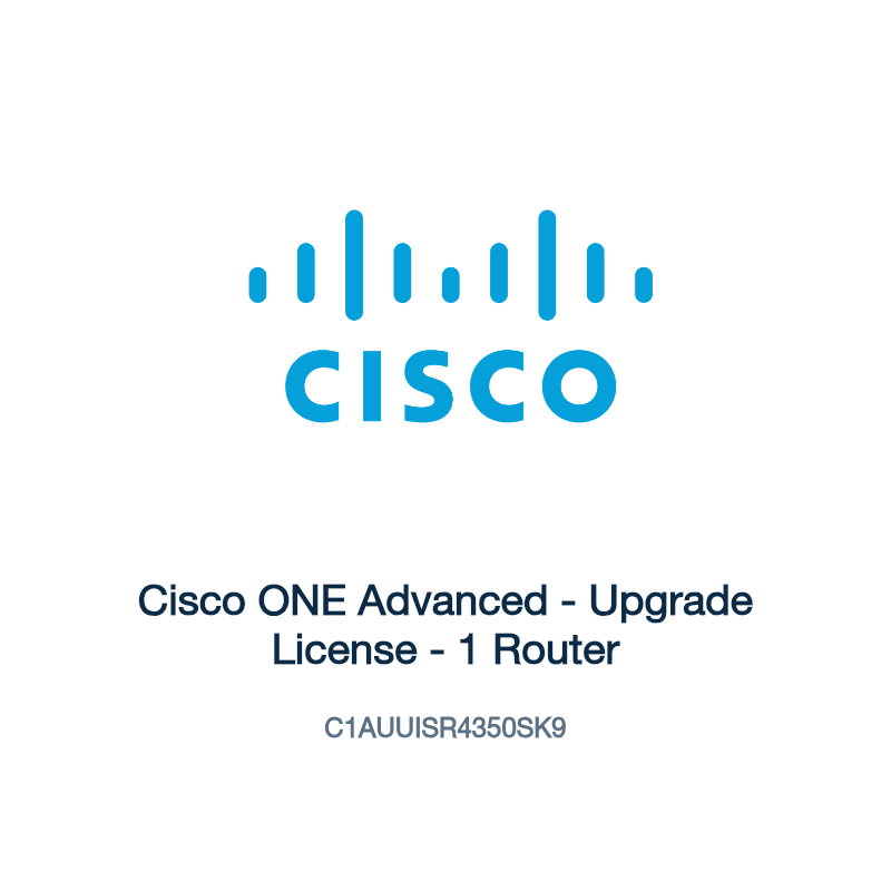 C1AUUISR4350SK9: Cisco ONE Advanced
