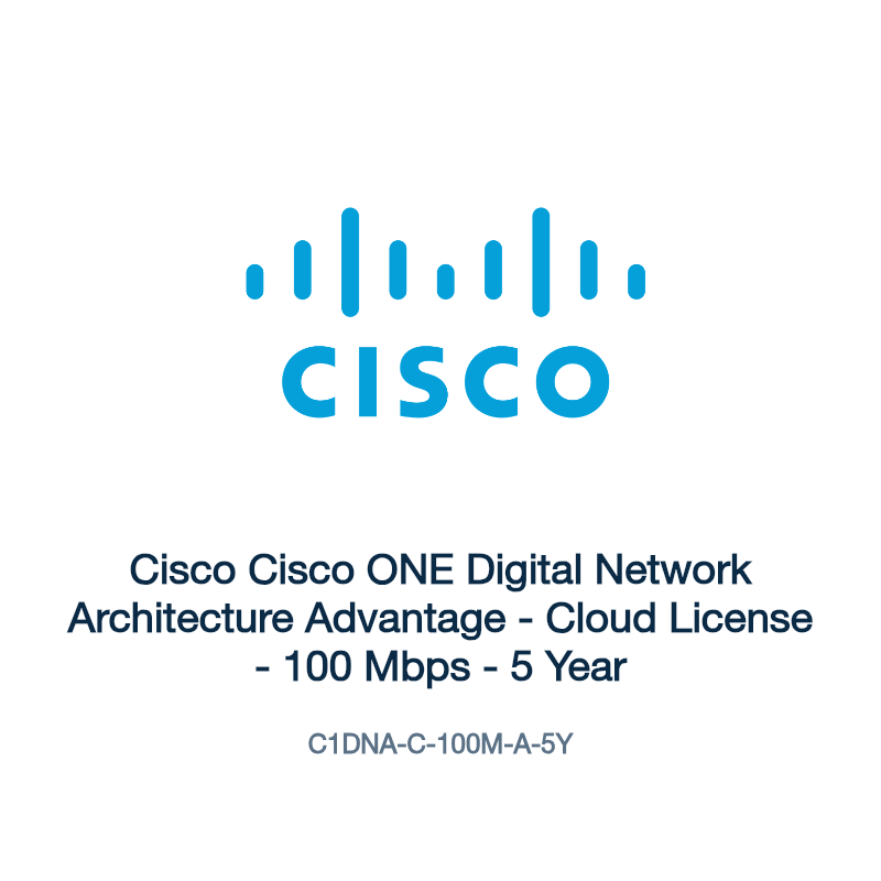 C1DNA-C-100M-A-5Y: Cisco Cisco ONE Digital Network Architecture Advantage