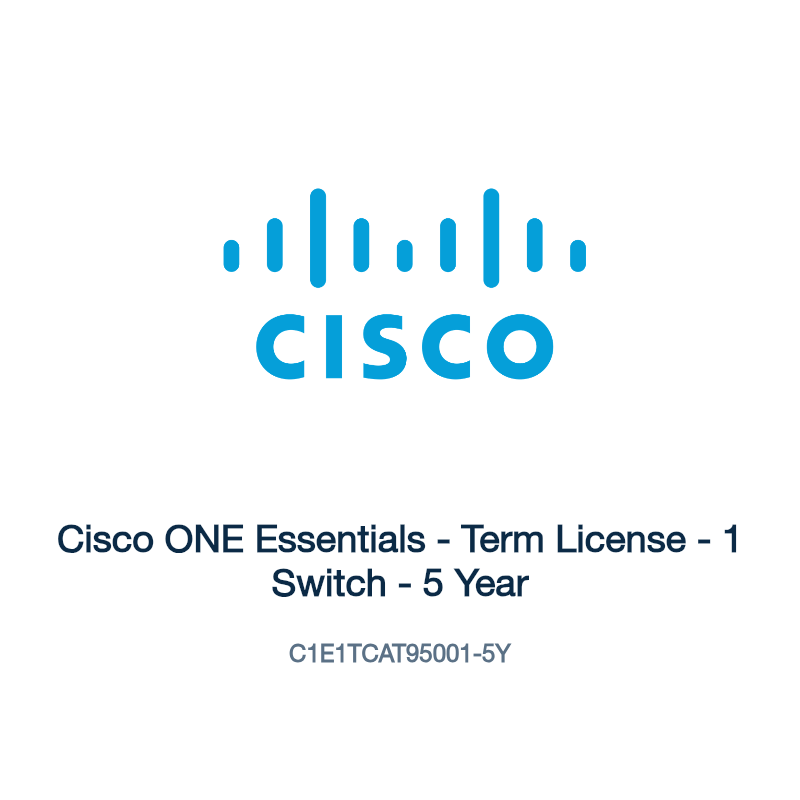 C1E1TCAT95001-5Y: Cisco ONE Essentials