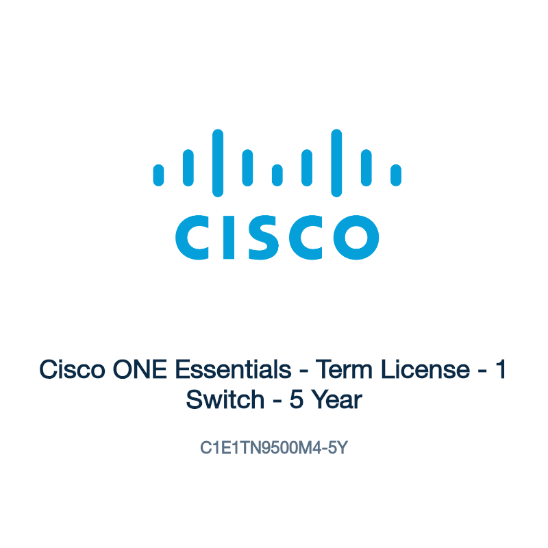 C1E1TN9500M4-5Y: Cisco ONE Essentials