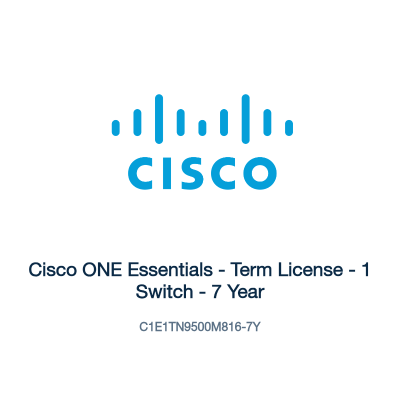 C1E1TN9500M816-7Y: Cisco ONE Essentials
