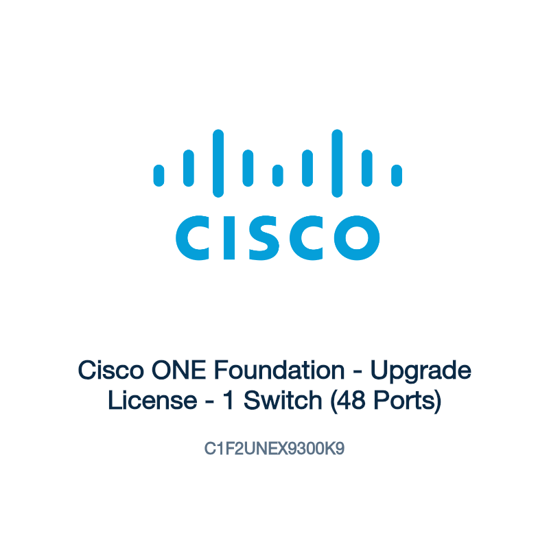 C1F2UNEX9300K9: Cisco ONE Foundation
