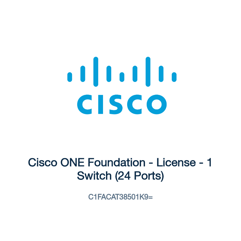 C1FACAT38501K9=: Cisco ONE Foundation