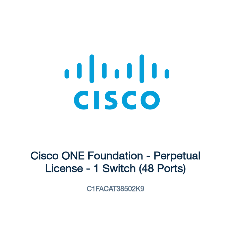 C1FACAT38502K9: Cisco ONE Foundation