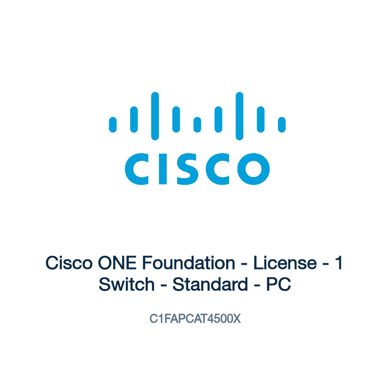 C1FAPCAT4500X: Cisco ONE Foundation