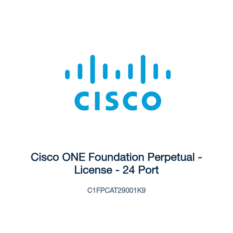 C1FPCAT29001K9: Cisco ONE Foundation Perpetual