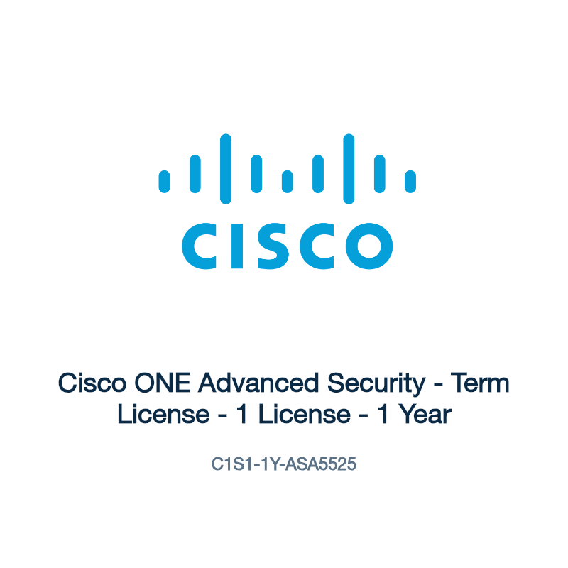C1S1-1Y-ASA5525: Cisco ONE Advanced Security
