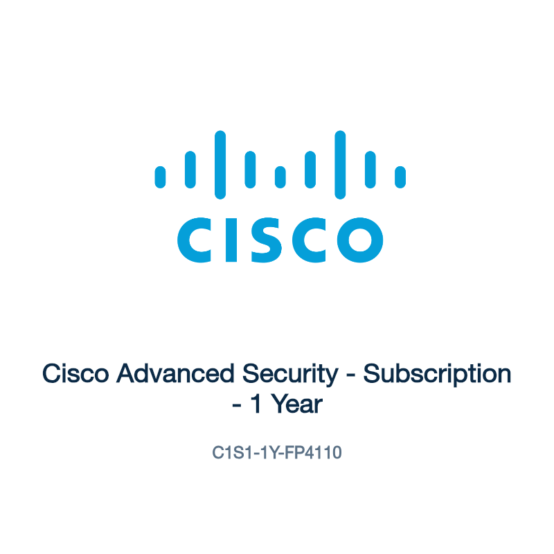 C1S1-1Y-FP4110: Cisco Advanced Security