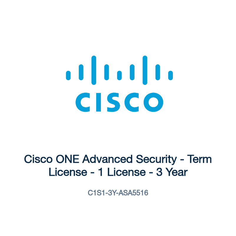 C1S1-3Y-ASA5516: Cisco ONE Advanced Security