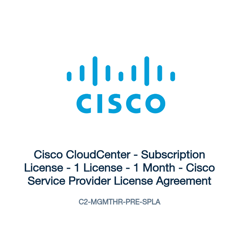 C2-MGMTHR-PRE-SPLA: Cisco CloudCenter