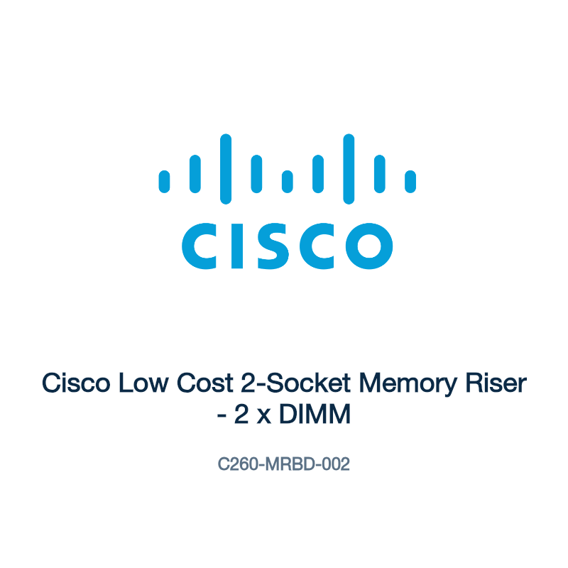 C260-MRBD-002: Cisco Low Cost 2-Socket Memory Riser