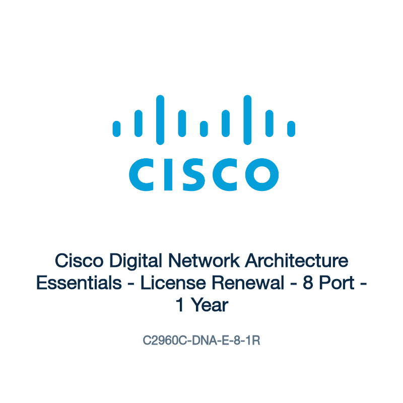 C2960C-DNA-E-8-1R: Cisco Digital Network Architecture Essentials