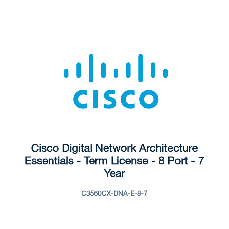 C3560CX-DNA-E-8-7: Cisco Digital Network Architecture Essentials