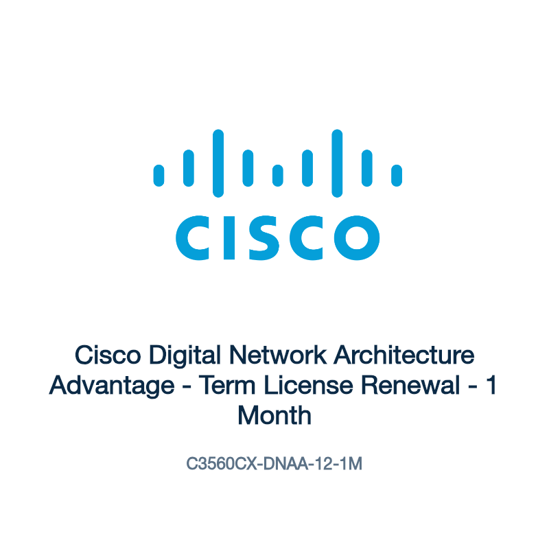 C3560CX-DNAA-12-1M: Cisco Digital Network Architecture Advantage