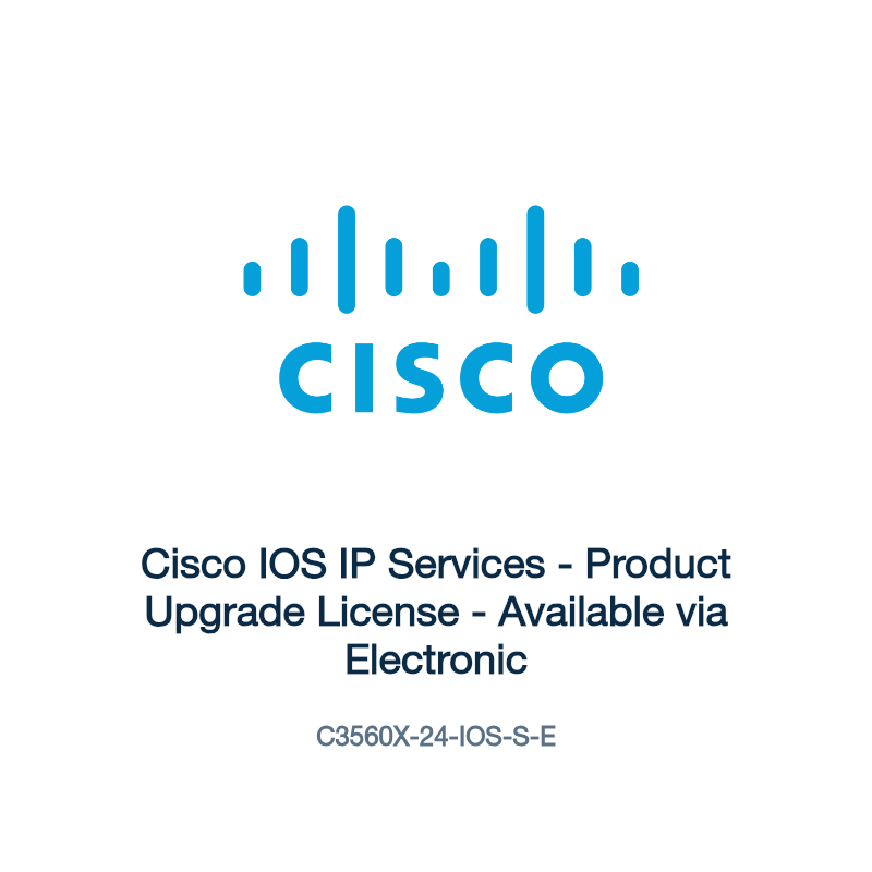C3560X-24-IOS-S-E: Cisco IOS IP Services