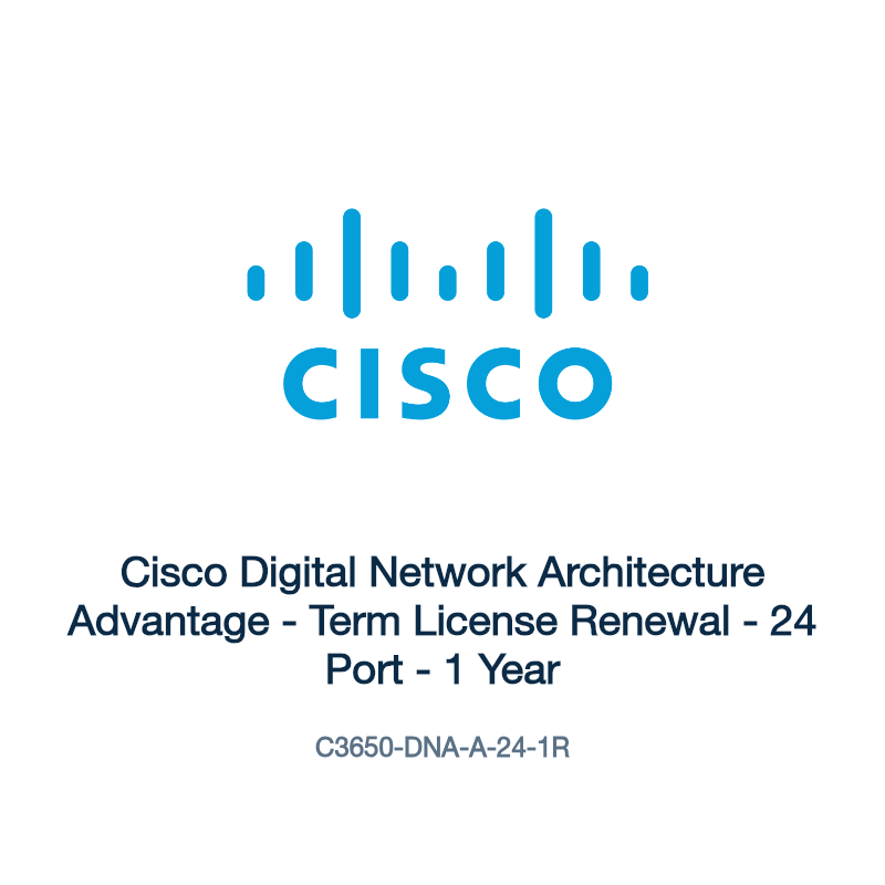 C3650-DNA-A-24-1R: Cisco Digital Network Architecture Advantage