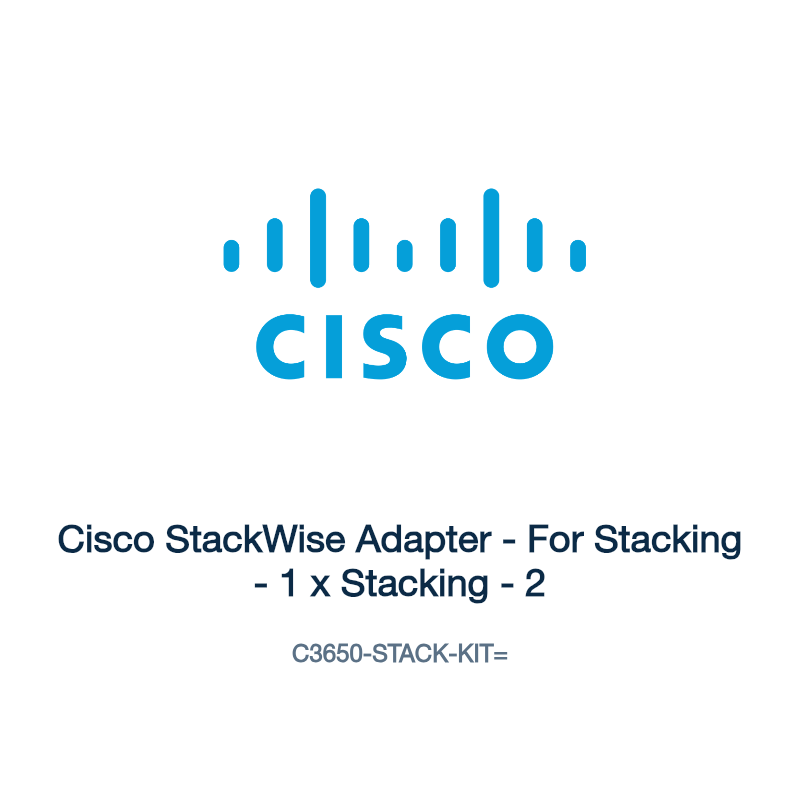 C3650-STACK-KIT=: Cisco StackWise Adapter