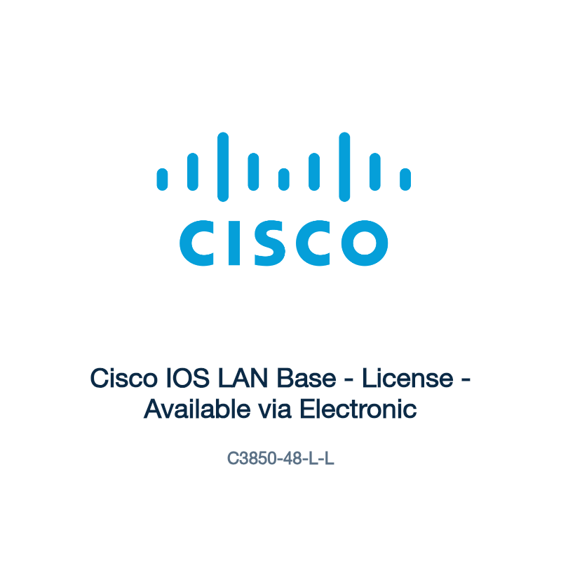 C3850-48-L-L: Cisco IOS LAN Base